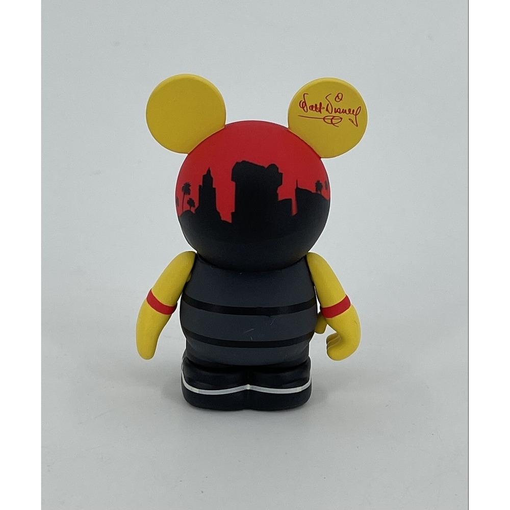 DISNEY VINYLMATION Park 3" Set 1 California Adventure Red Car Trolley - Picture 3 of 5